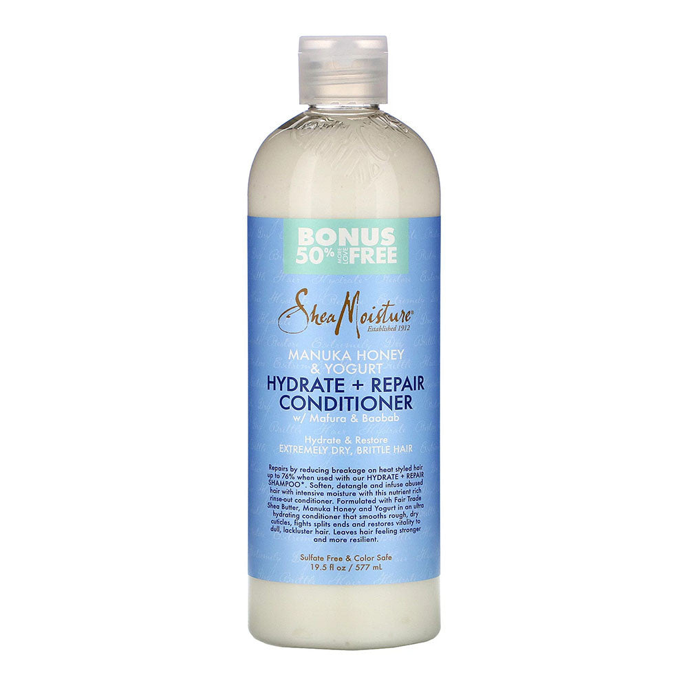 Shea Moisture Manuka Honey and Yogurt Hydrate and Repair Conditioner, 19.5 Oz